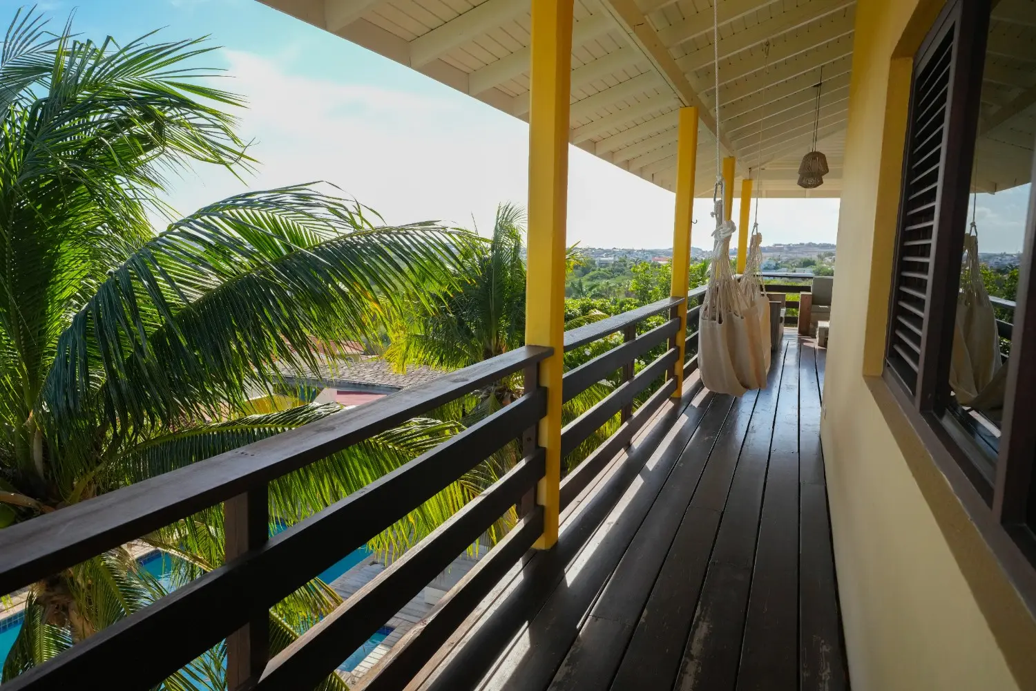 Balkon Villa SandeMarie Curacao