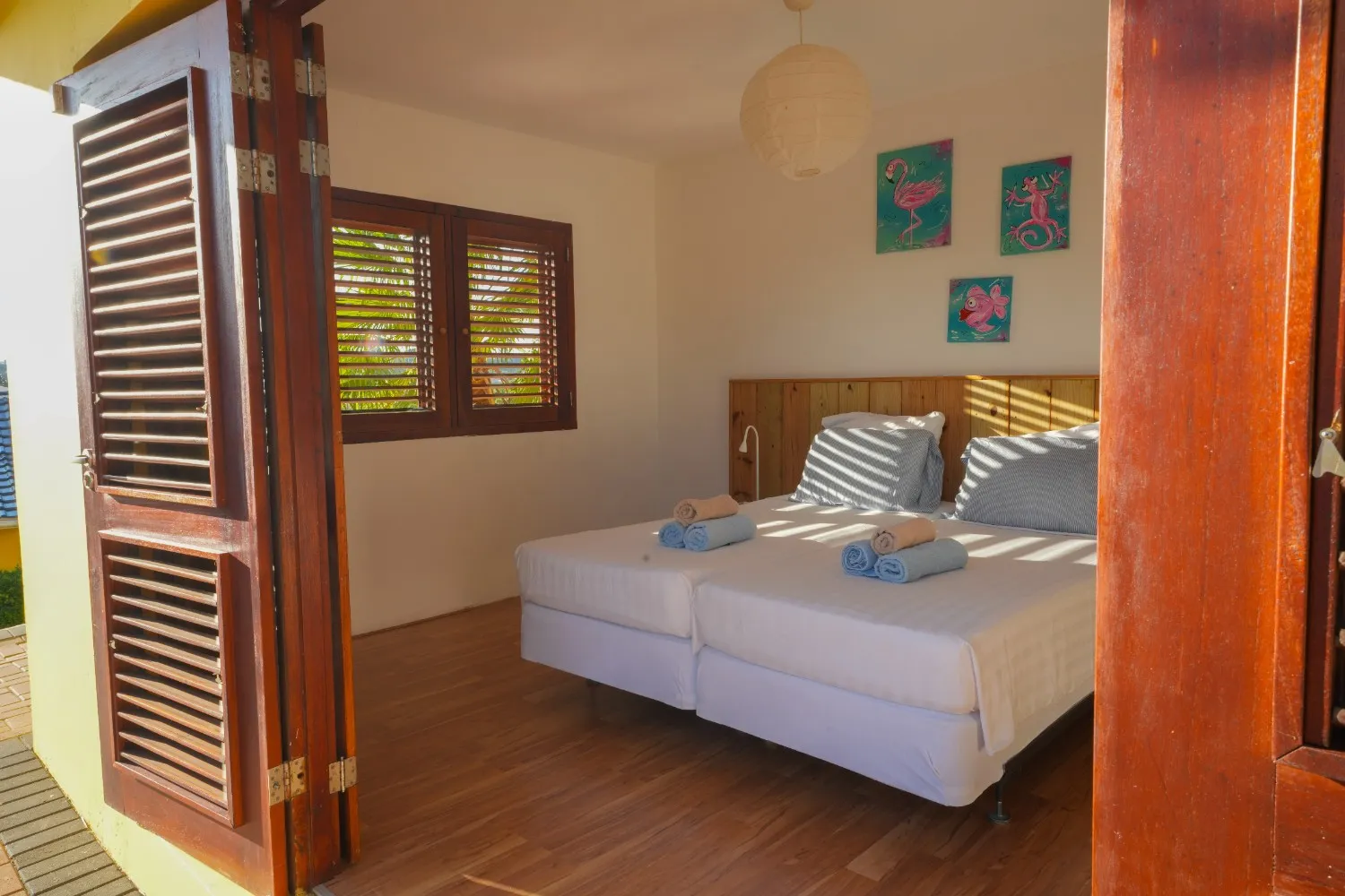 Slaapkamer Villa SandeMarie Curacao